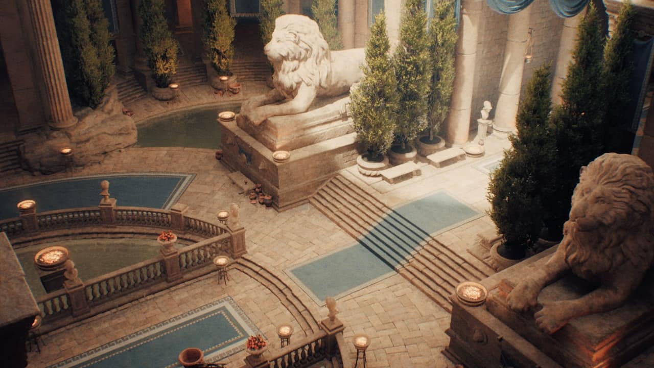古代山巅神庙 – Ancient Mountain Temple (Nanite)