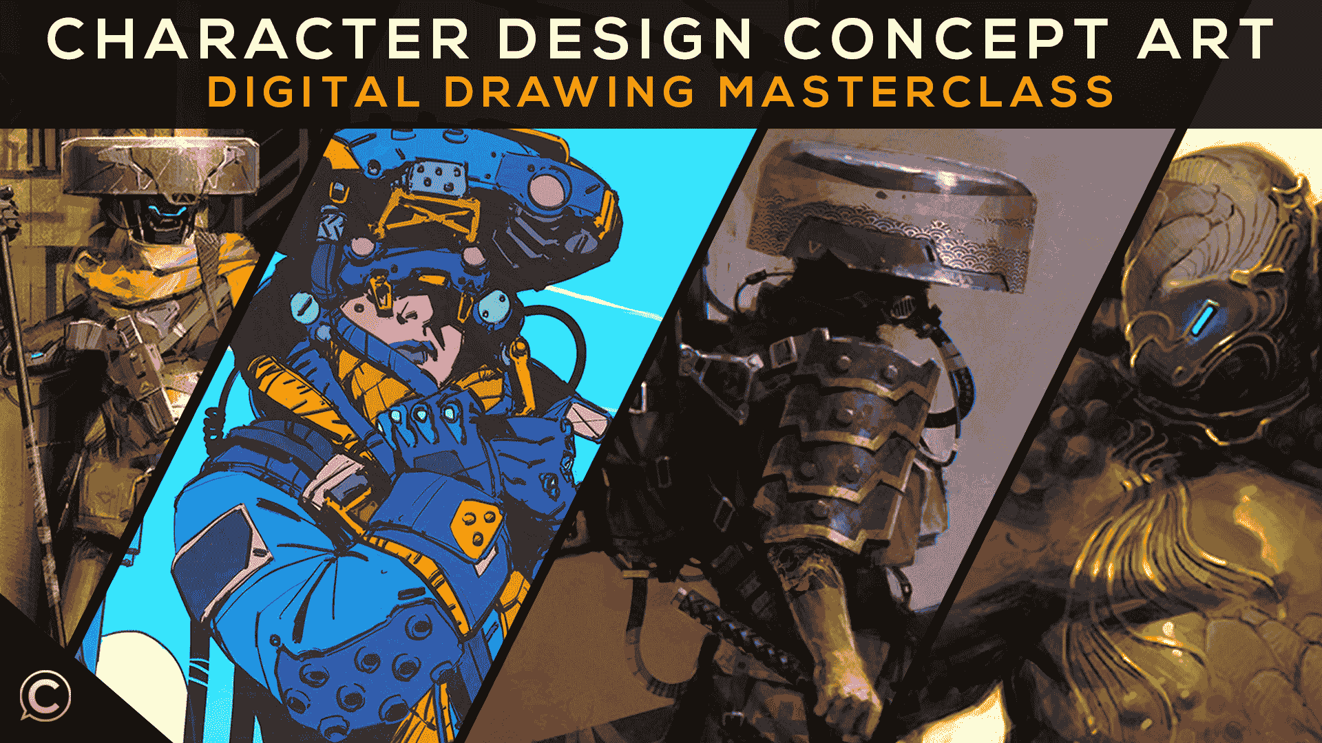 角色设计概念艺术大师班 – Class Creatives: Character Design Concept Art Masterclass