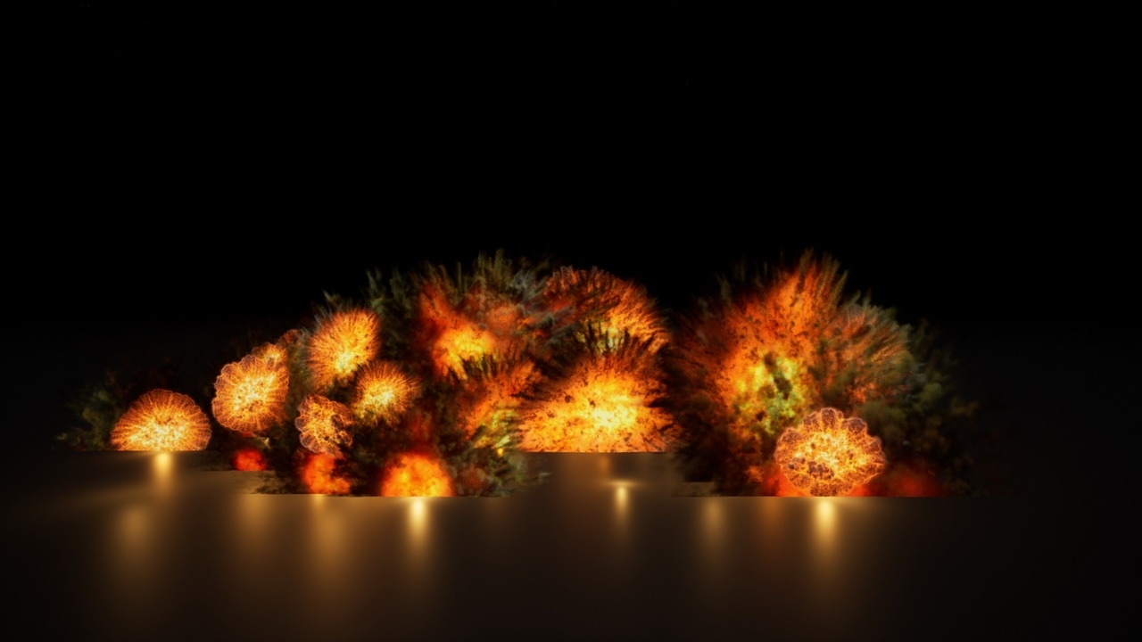 100 爆炸特效包 – 100 Explosion Pack