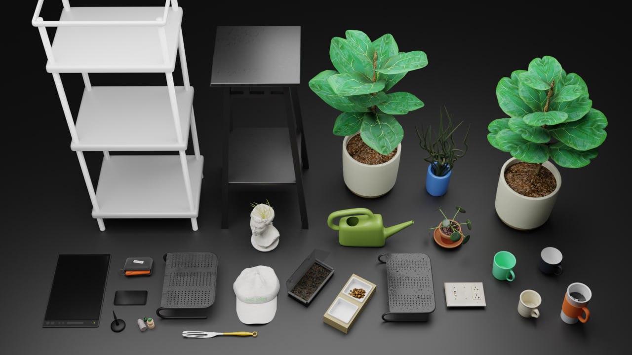 日常物品资产包 – Everyday Objects Asset Pack