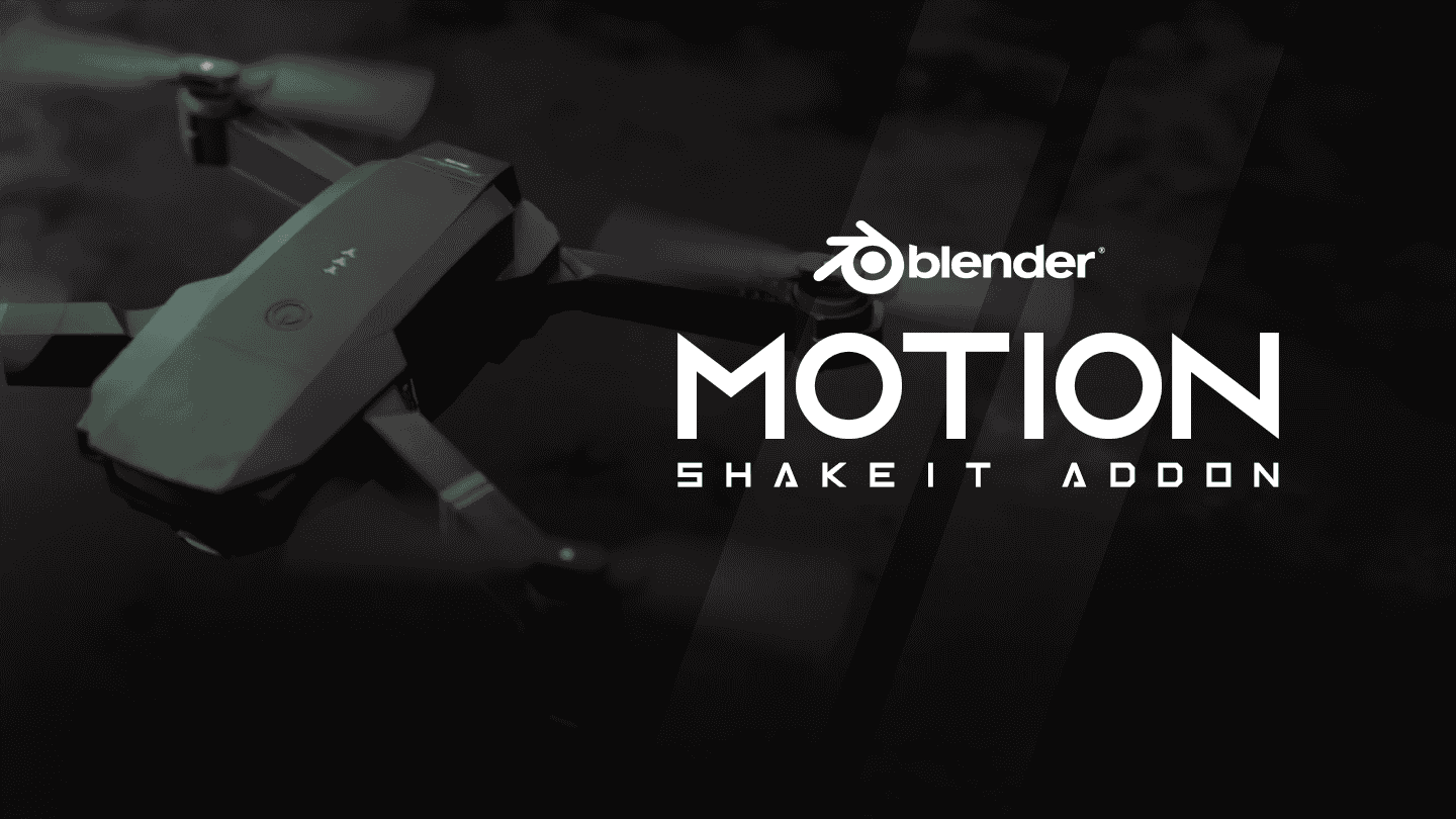 Blender随机噪波动画插件 – Motion ShakeIt Addon v1.0.0