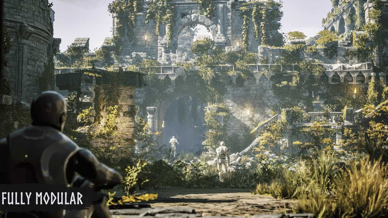 模块化城堡与地下城 – Modular Castle & Dungeon (Medieval Castle, Castles, Dungeons, Dungeon, Castle)