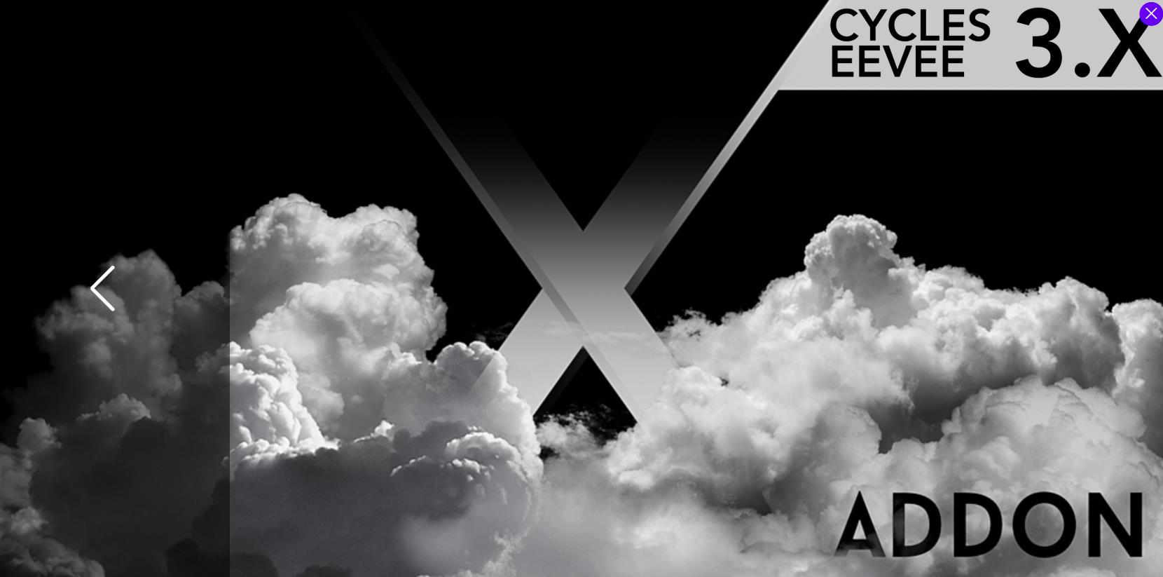 blender云朵插件 – X-CLOUDS v1.0