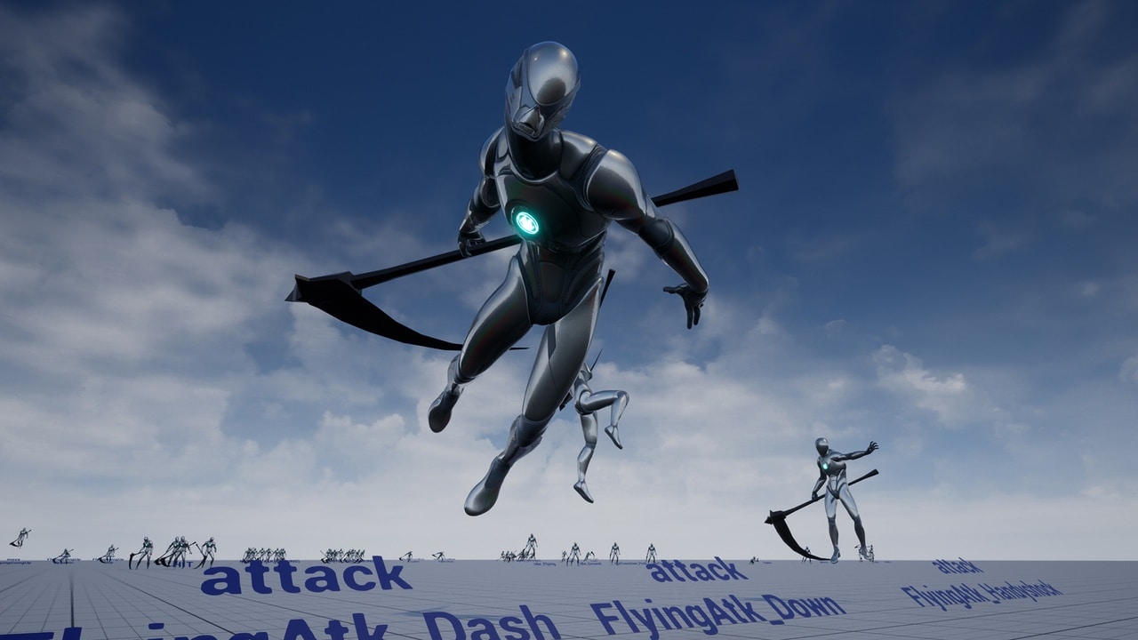 死神动画包 – Grim Reaper AnimSet