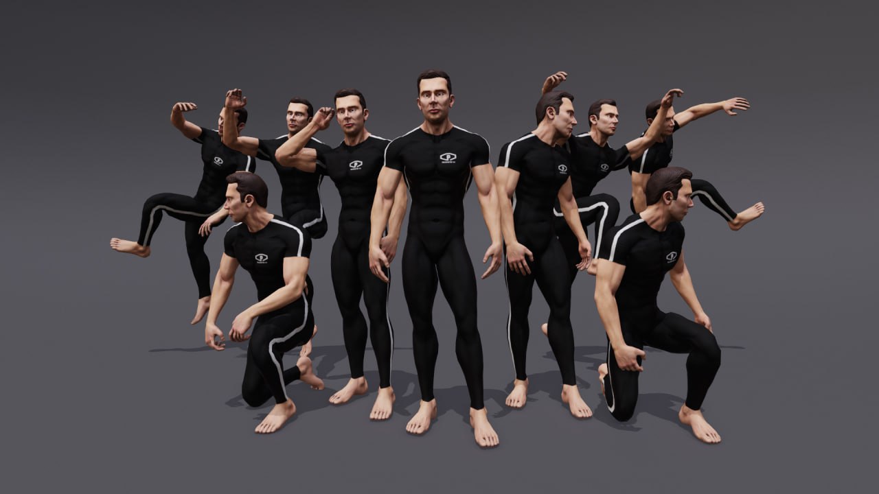 基础动作集：基础运动 – ANIMSET: BASIC LOCOMOTION