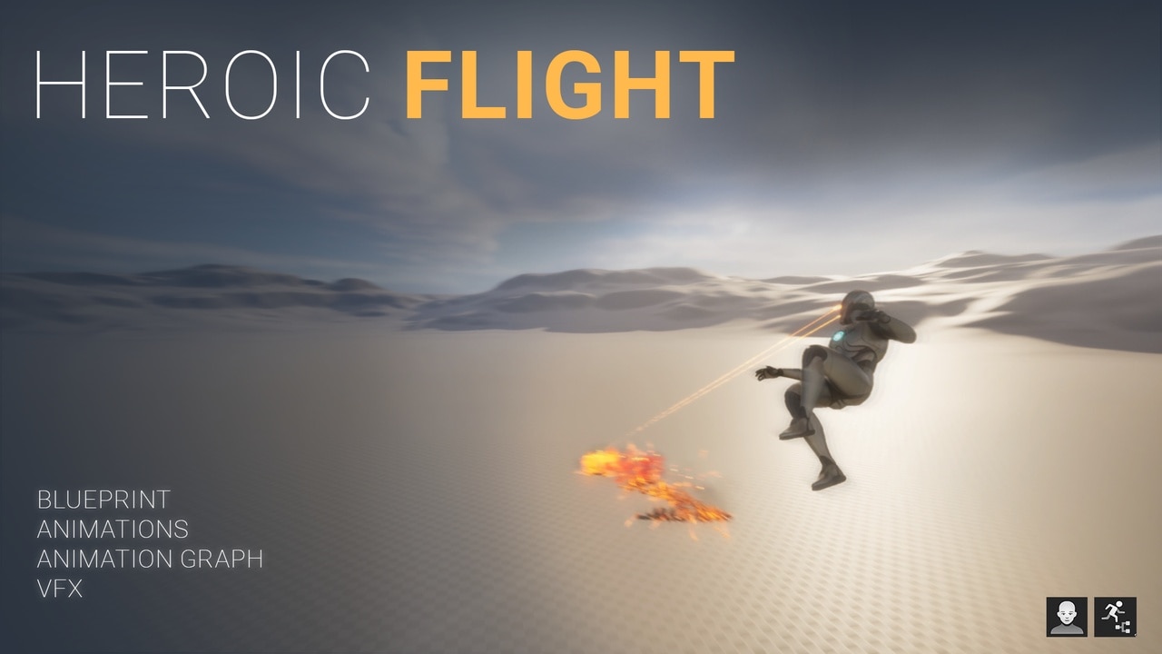 英雄飞行特效 – Heroic Flight