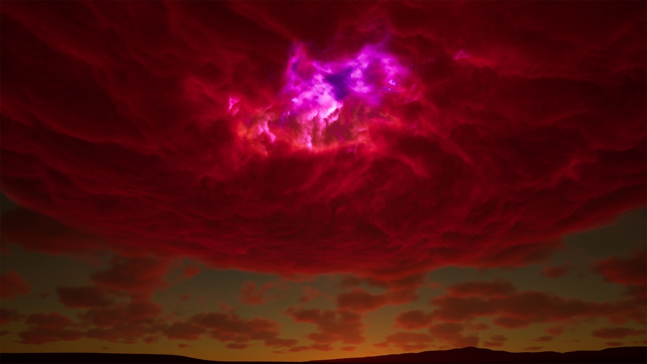 风暴体积云与天空系统 – Storm Volumetric Clouds and Sky