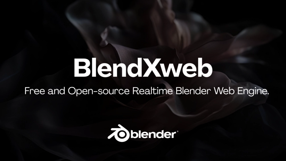Blender网页交互预览导出插件 – BlendXweb v1.0