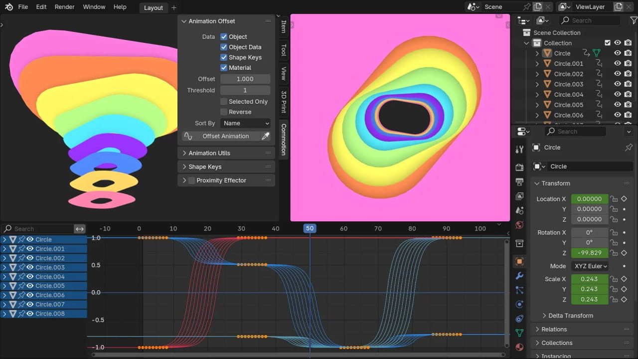 blender动画图形插件 – Commotion v2.5.0
