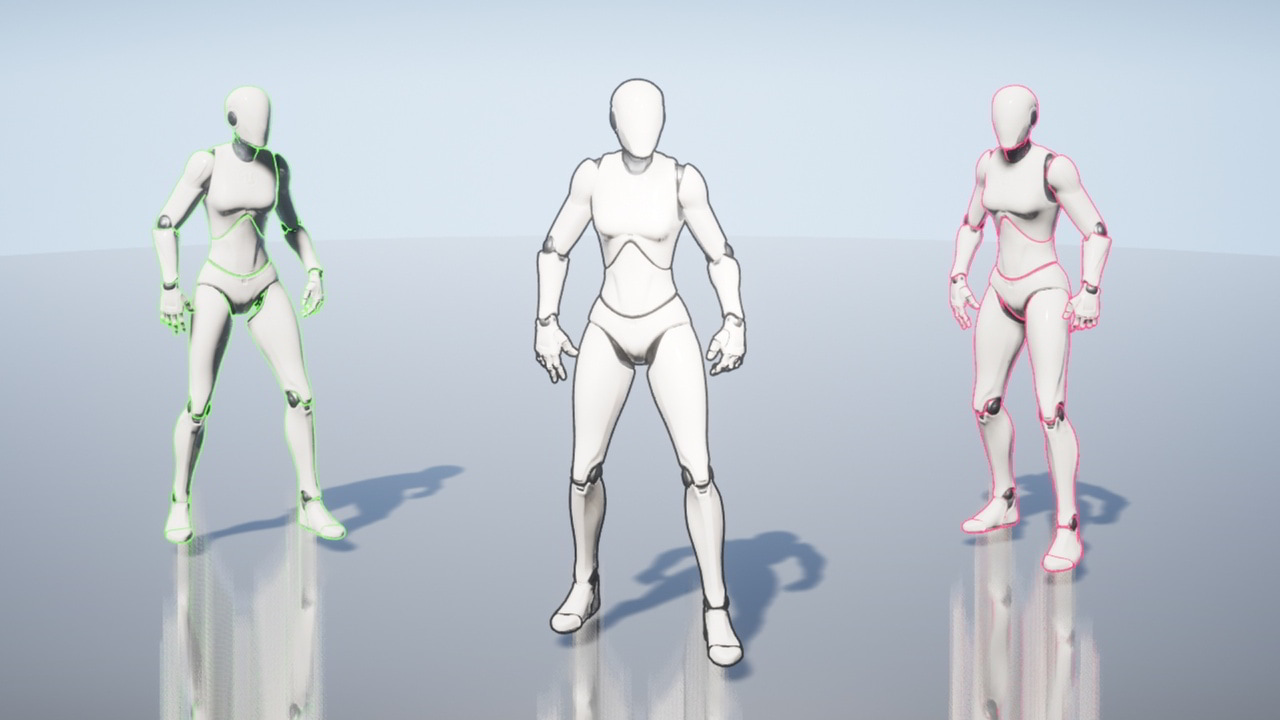 自动网格描边 – Auto Mesh Outline