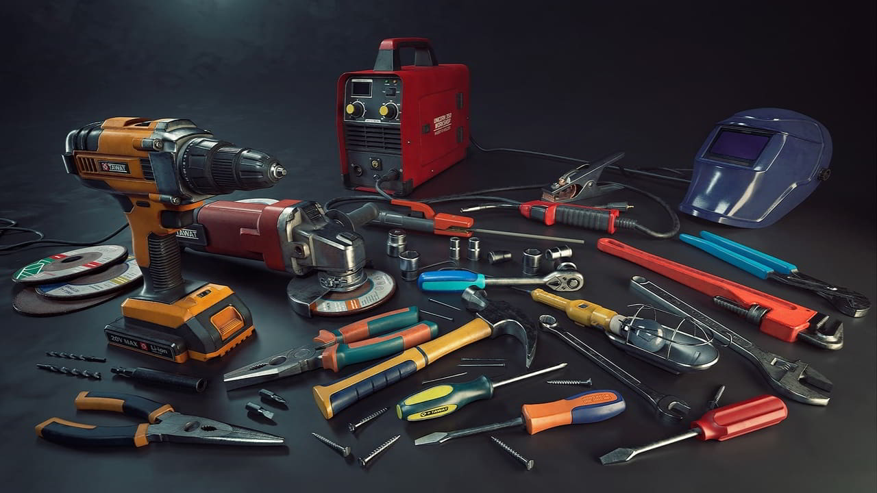 车库工具道具合集 – Garage Tools Props