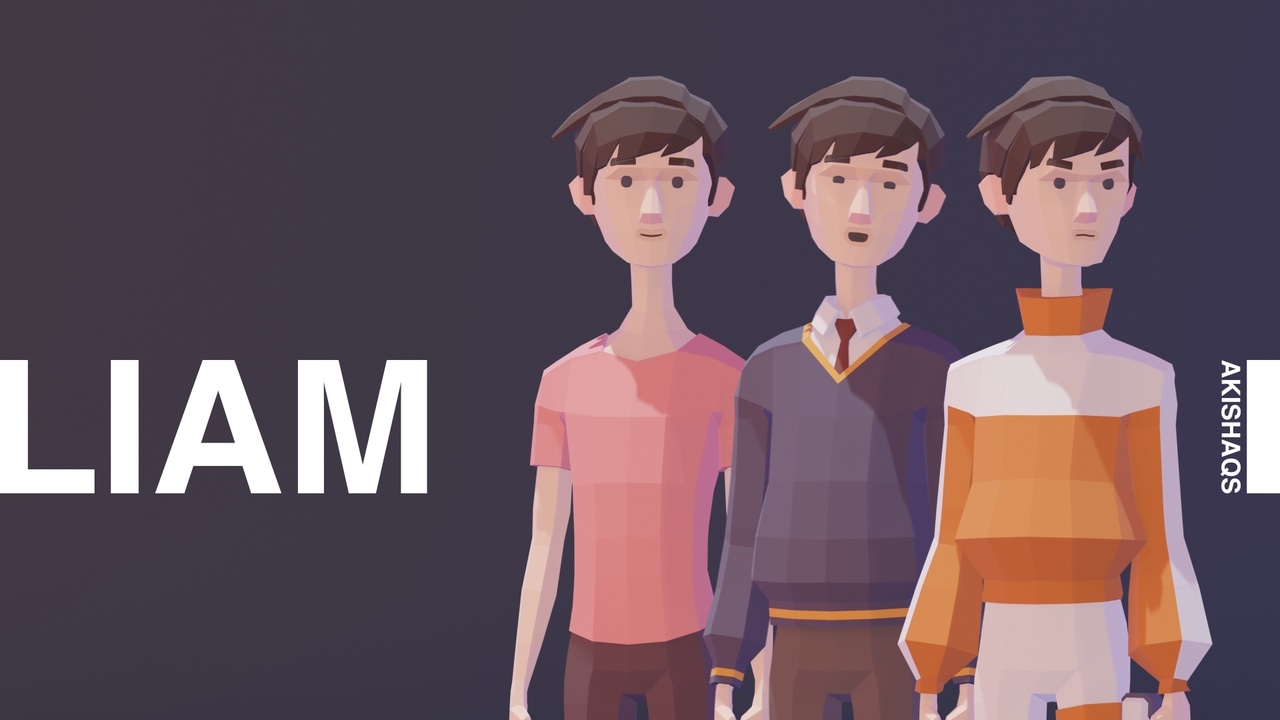 Liam – Lowpoly Character