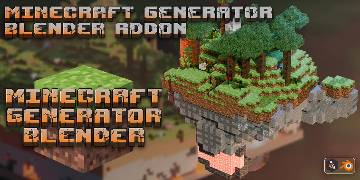 blender体素方块生成插件 – Blocks Generator