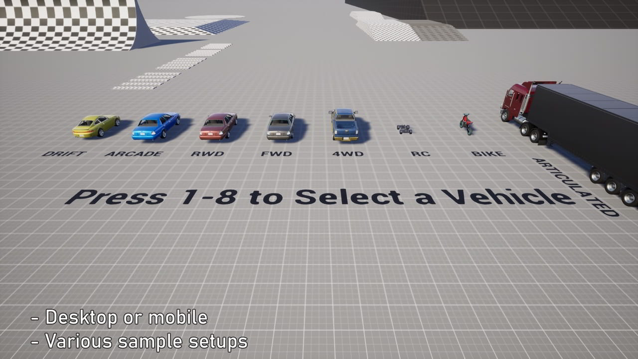 FGear 载具物理系统 – FGear Vehicle Physics