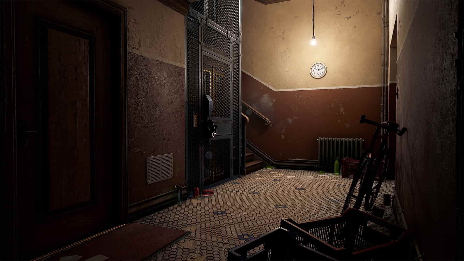 环境 – City 17 楼梯间与阁楼场景 (UE4) – Environment – City 17 Stairwell and Attic Scene (UE4)