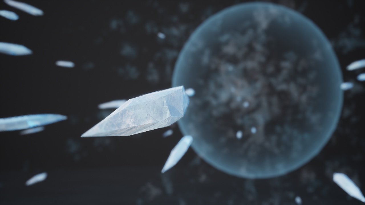 冰系魔法特效 – Ice Magic Spells Niagara FX