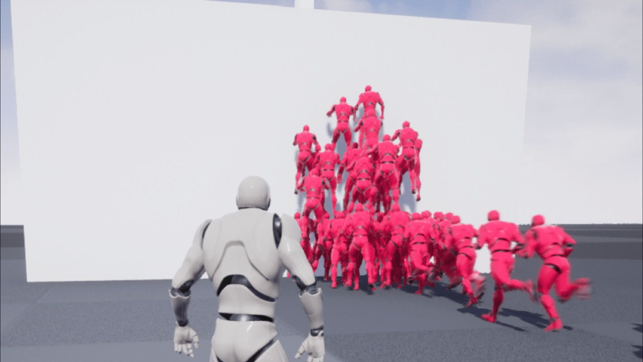 僵尸群攀爬 – Zombie horde Climb