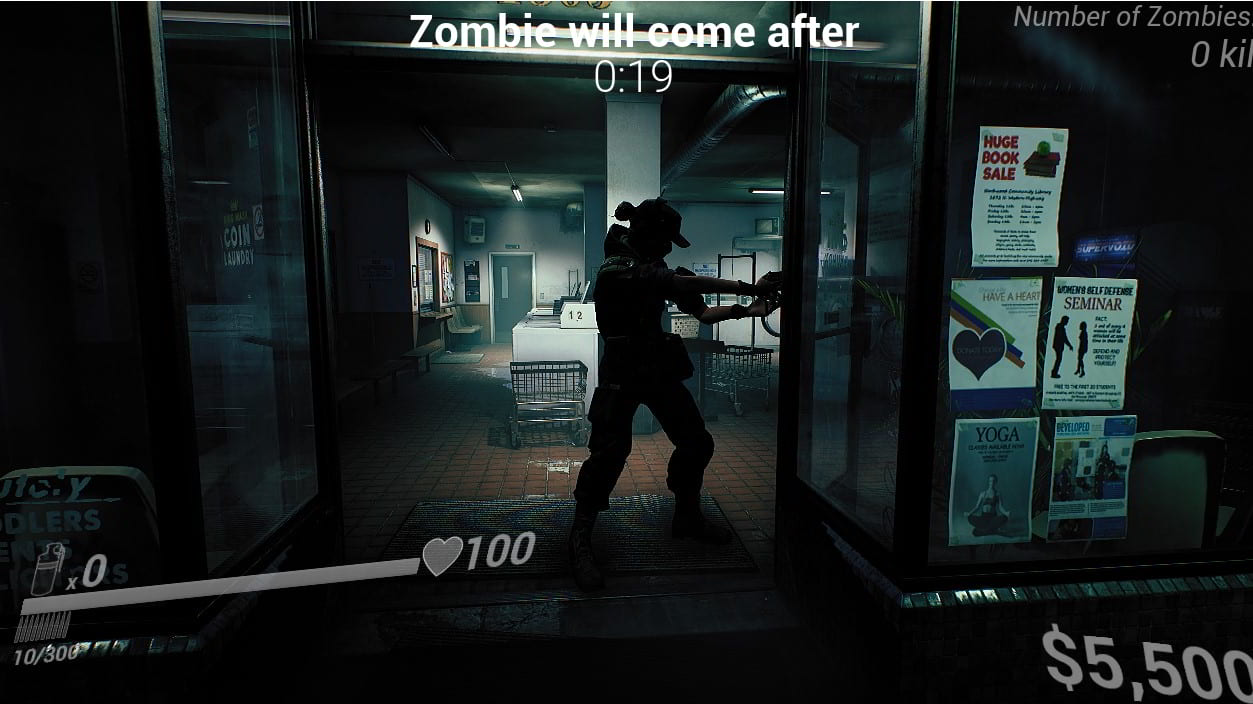 UE4/UE5 第三人称 FPS 丧尸科幻射击游戏项目完整工程 – Complete Project for Third-Person FPS Sci-Fi Zombie Shooter (UE4/UE5)