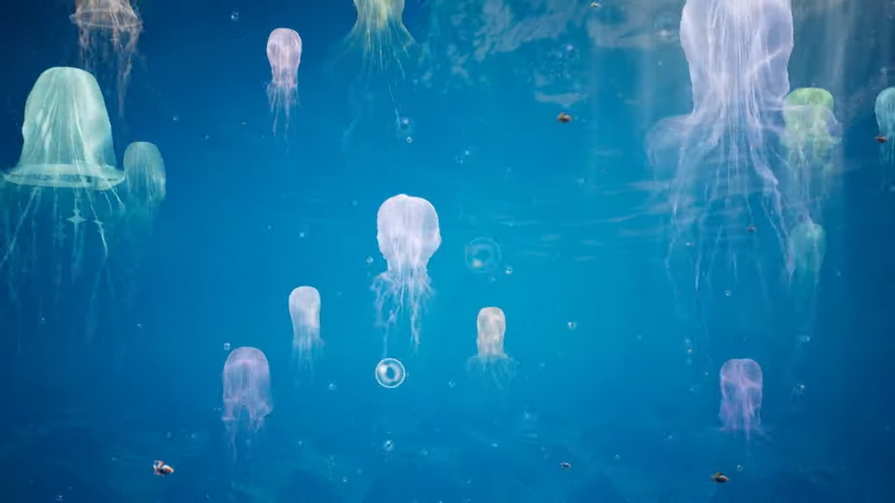 水母特效 – Jellyfish