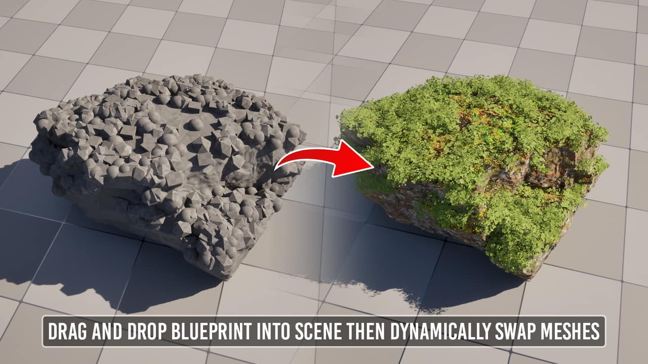 程序化网格蓝图 – Procedural Mesh Blueprint