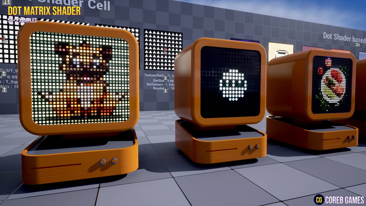 点阵着色器包 – Dot Matrix Shader Pack