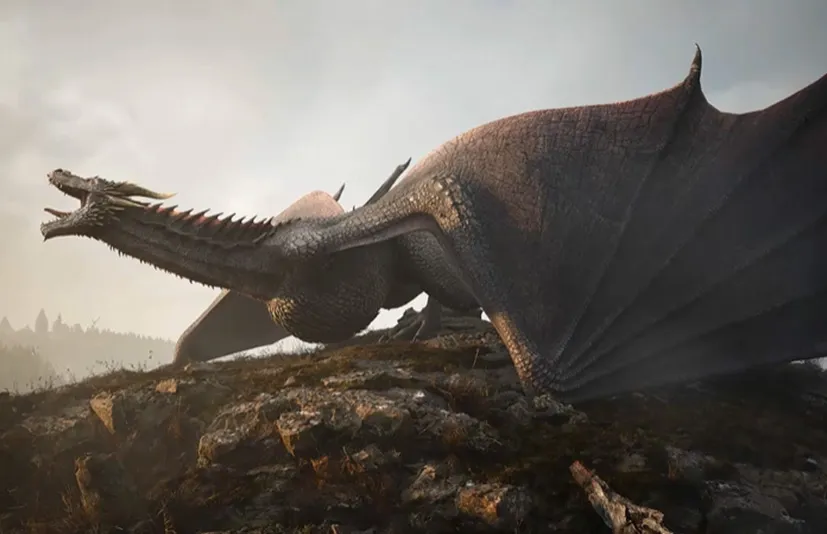 影视级模型-权力的游戏 龙模型 – Cinematic-Grade Model: Game of Thrones Dragon