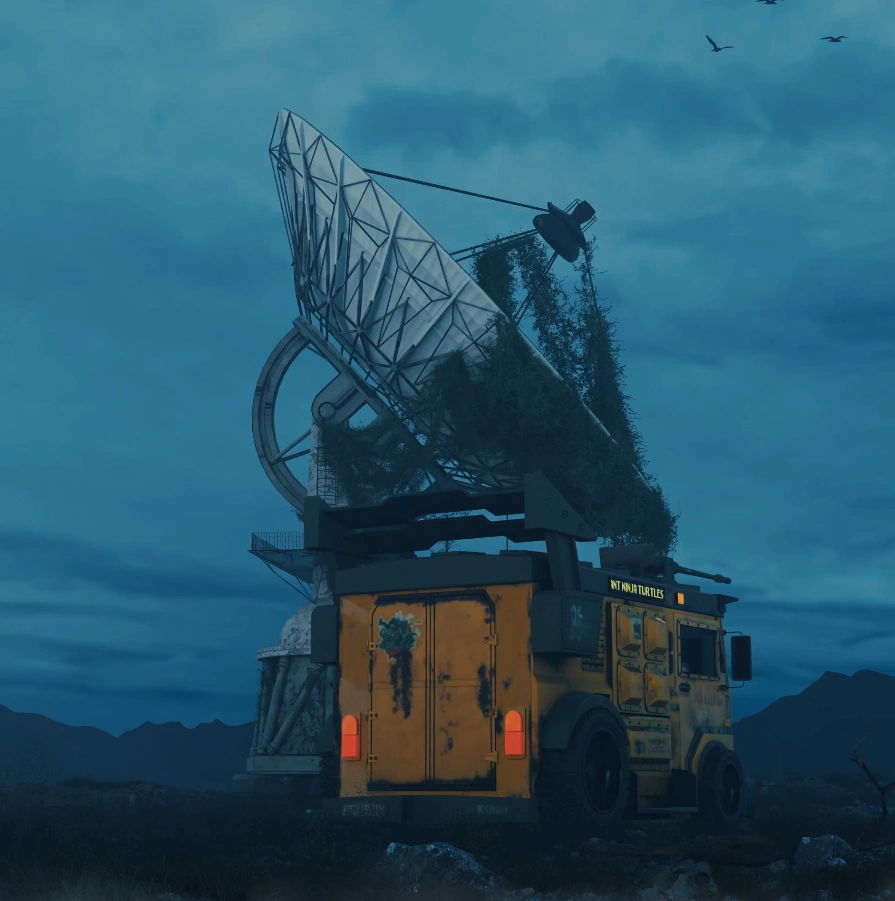 信号丢失 – 科幻场景 | Signal Lost – Sci-Fi Scene