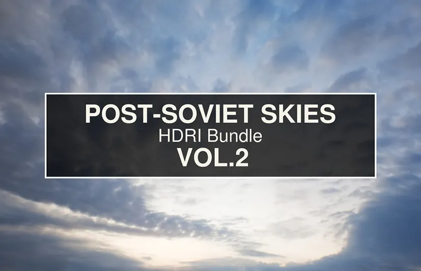 后苏联天空HDRI 第2卷 – Post-Soviet Skies Vol.2