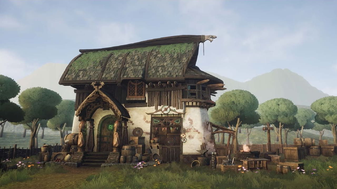 风格化维京小屋 – Stylized Viking Hut