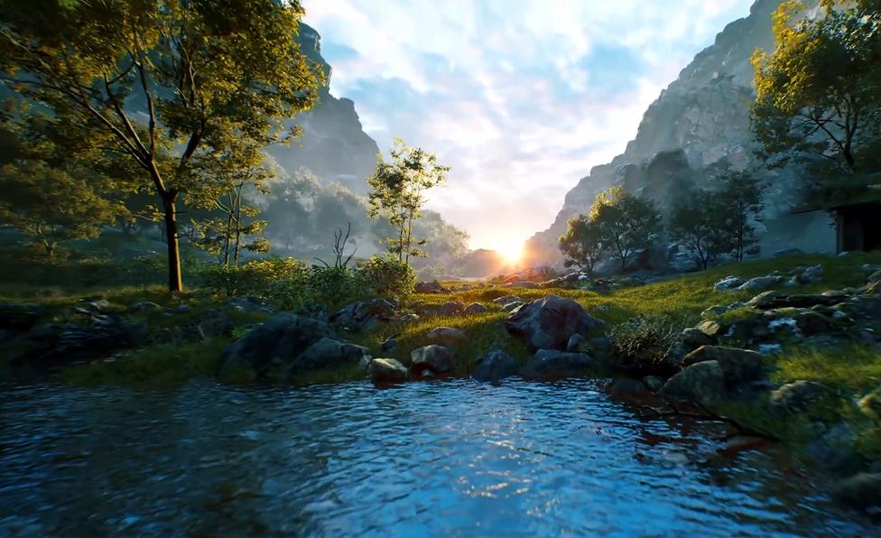倒影谷环境 – MAGNET_VFX_landscape