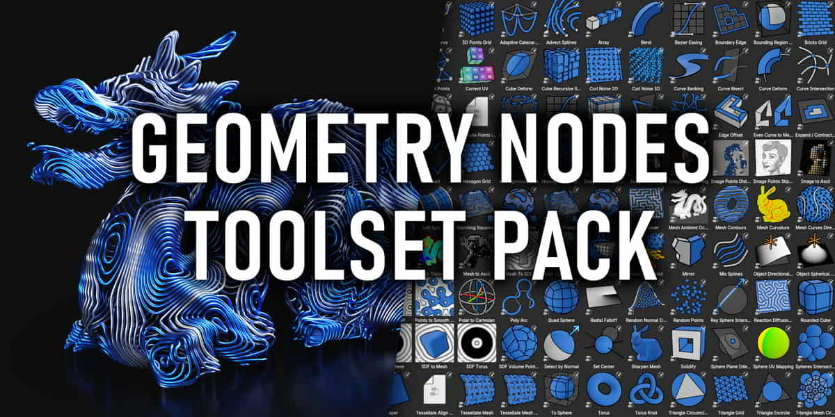blender几何节点工具集 – Higgsas Geometry Nodes Toolset v3-v10