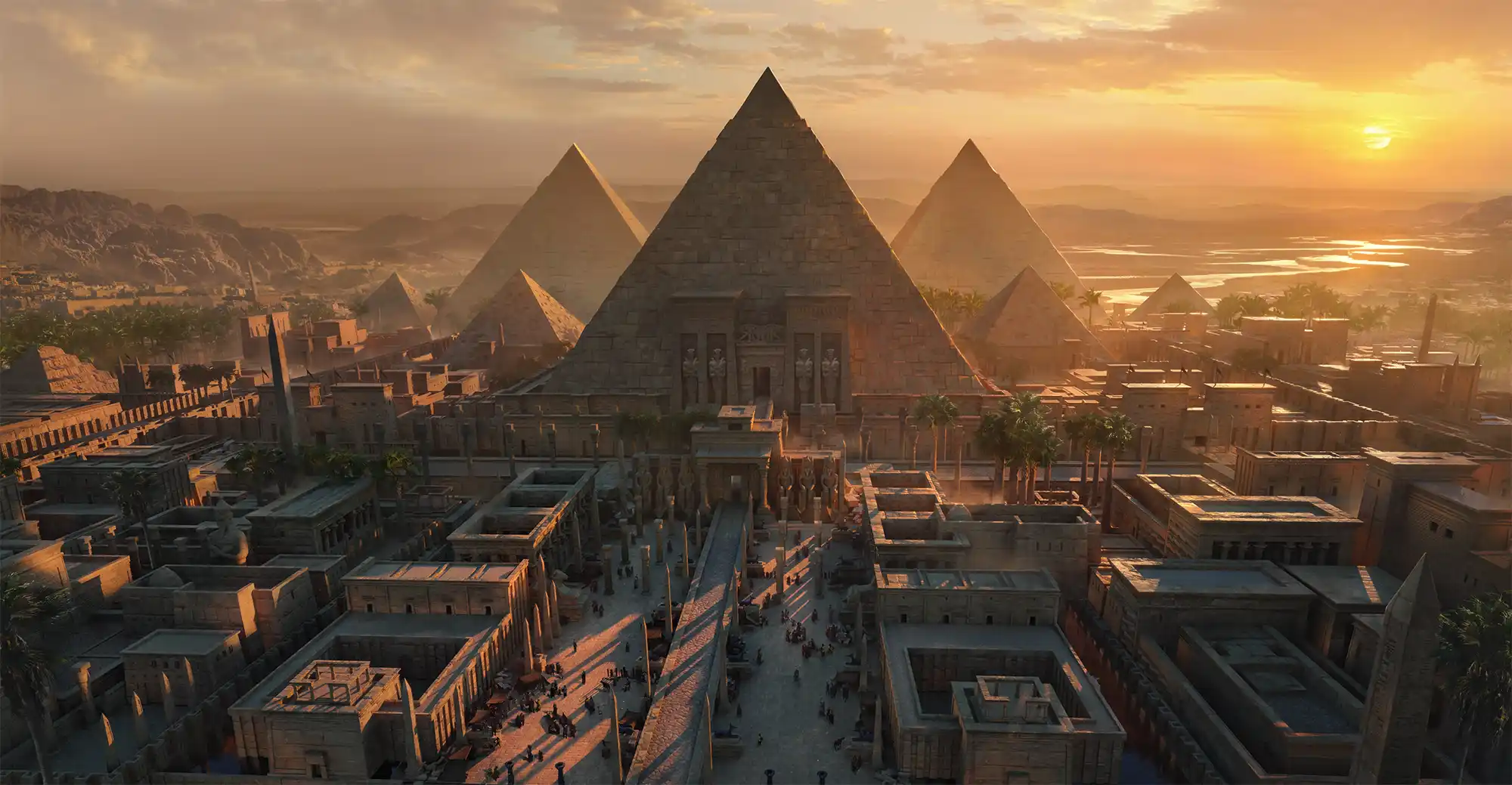 埃及主题3D资产包 – Kitbash3D Egypt