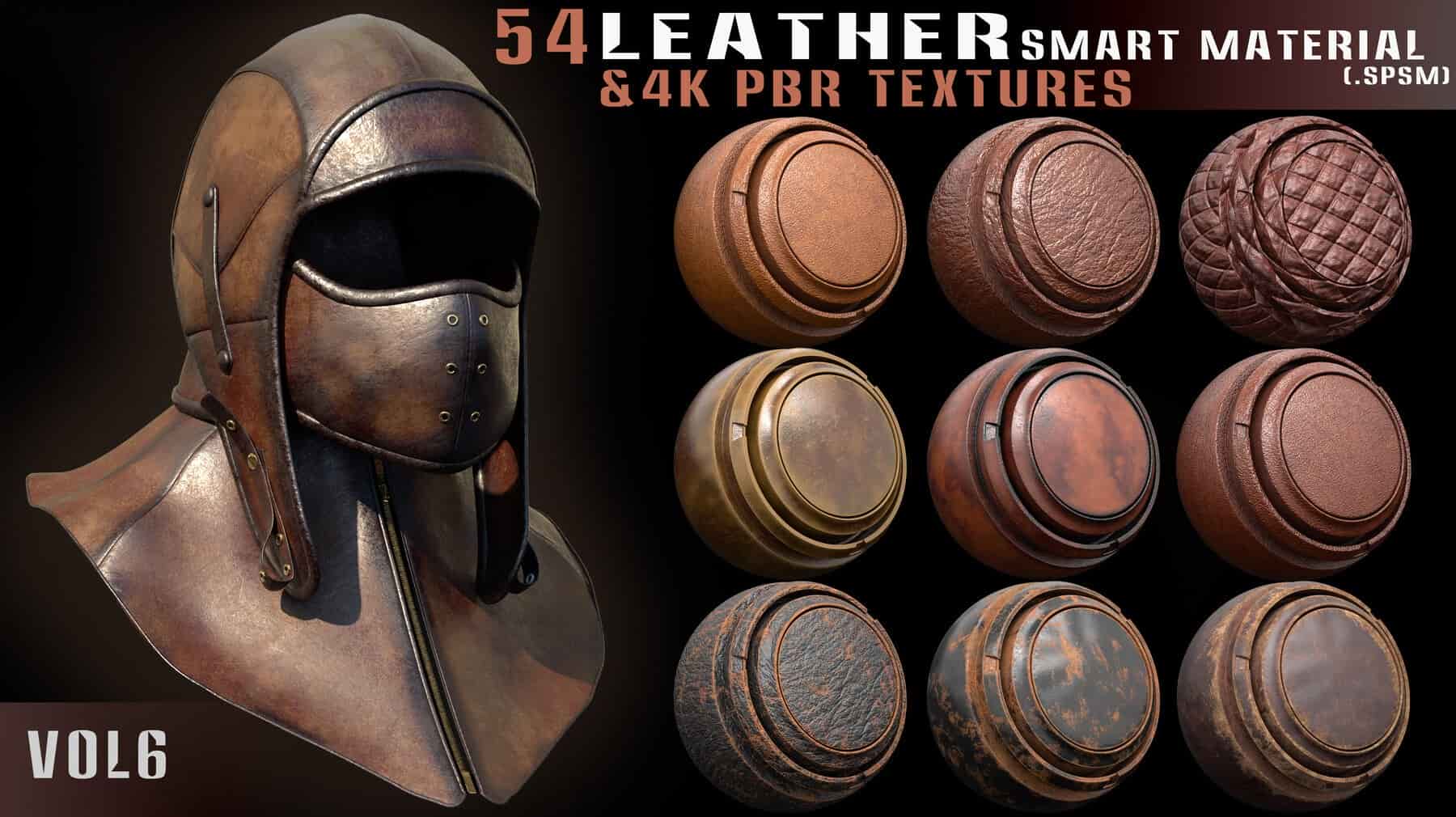 54种皮革智能材质 – 54 Leather Smart Materials