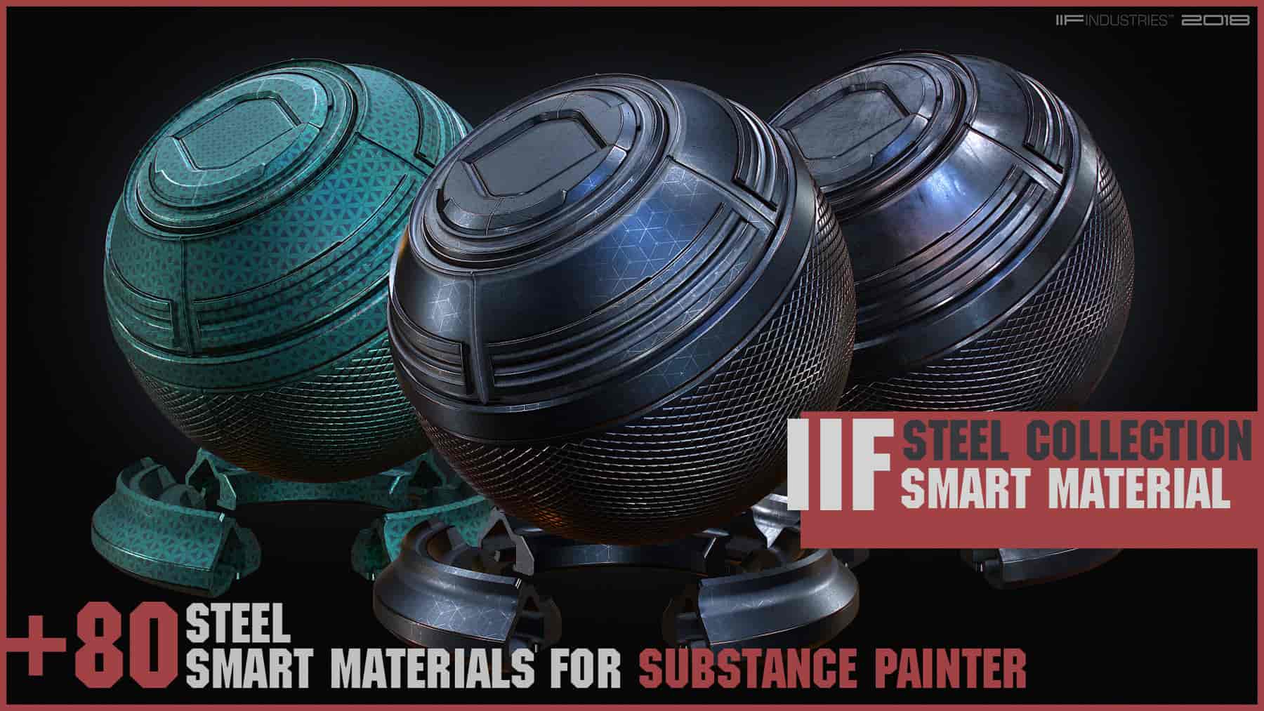 IIF金属材质合集第一卷 – IIF METAL COLLECTION VOL I