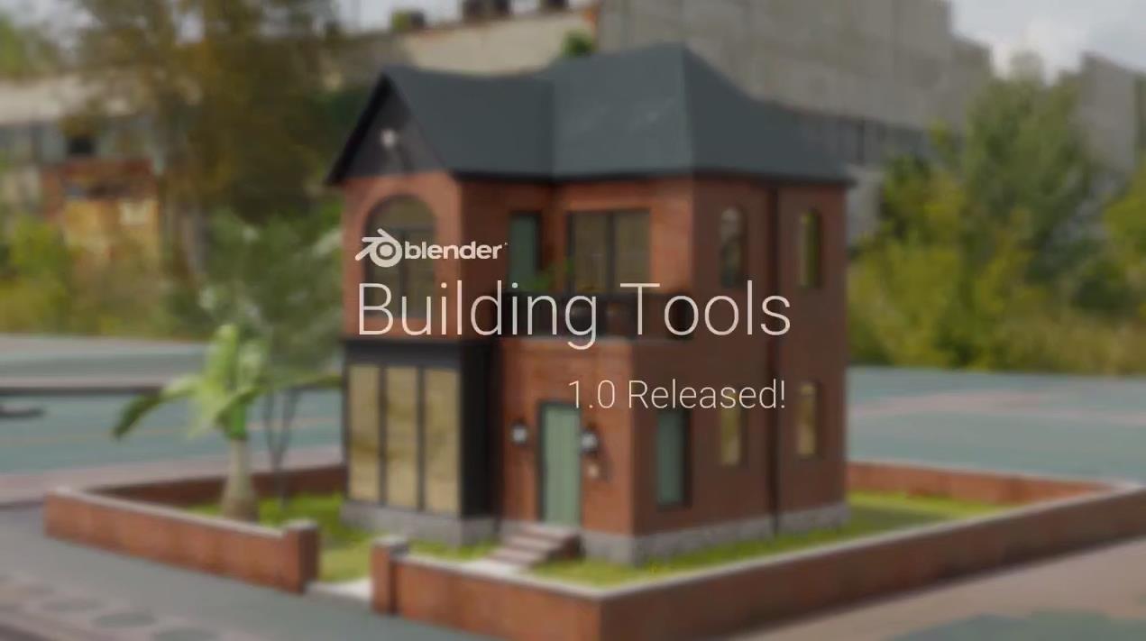 blender建筑生成工具插件 – Building Tools v1.0.13