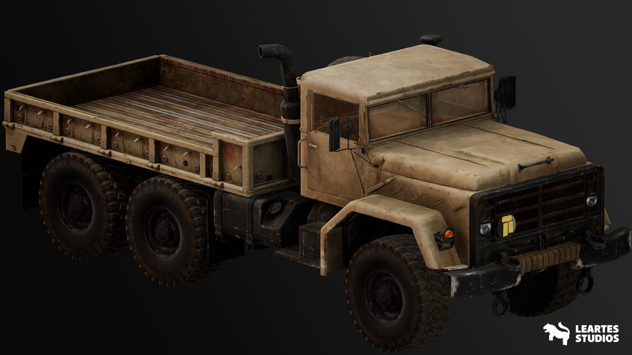 军用卡车模型 – Military Truck