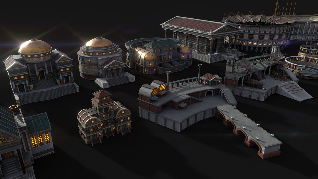 巨型罗马城市资源包 – Mega Roman City Pack