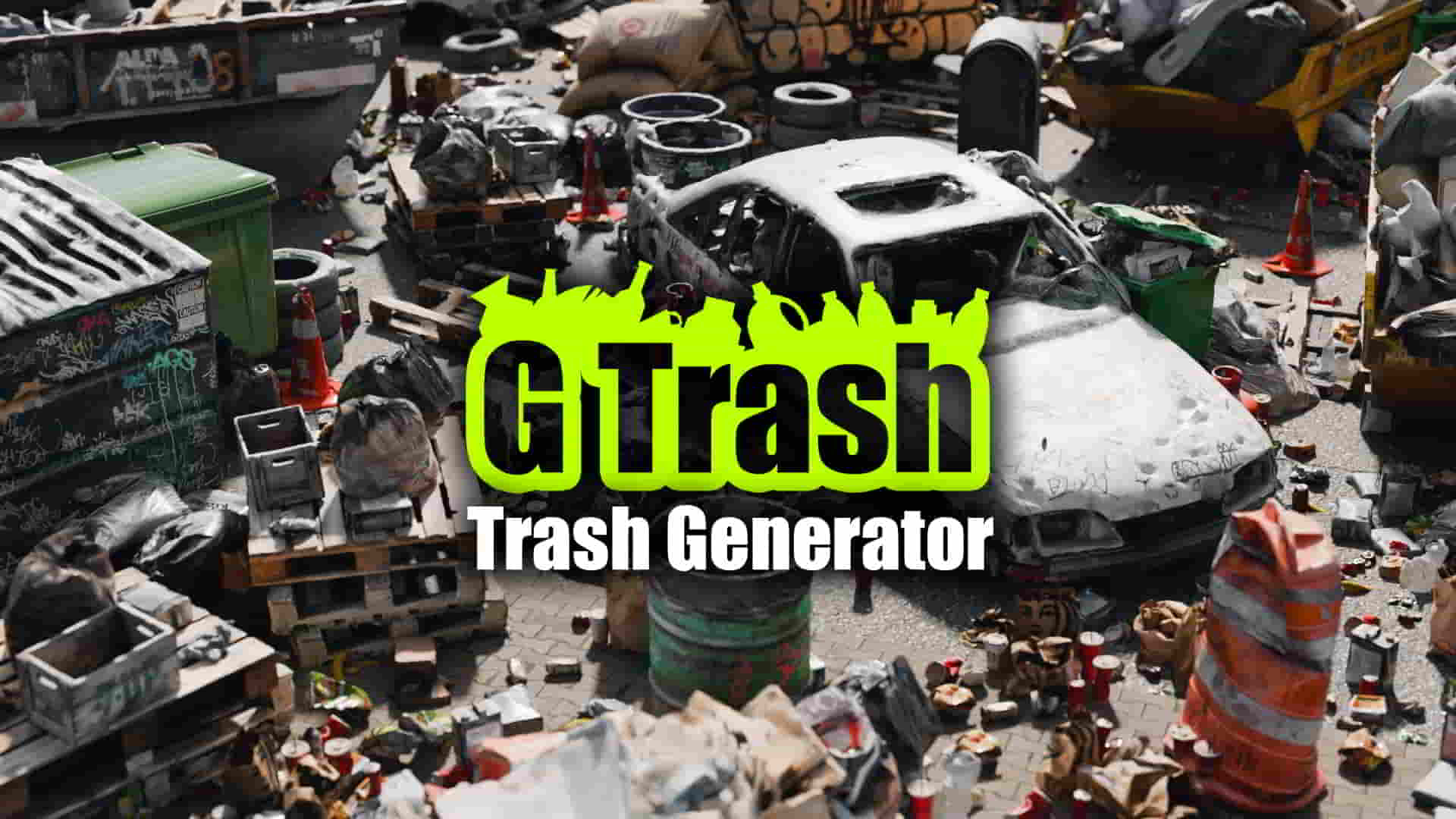 blender垃圾场景生成插件 – G Trash v1.3.0