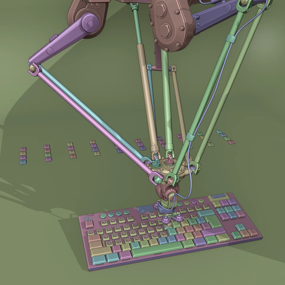 键帽安装系统 – Keycap Installation