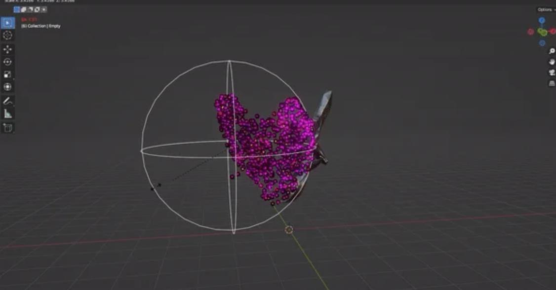 粒子特效资源 – Particles Effect Free Blender Geometry Nodes
