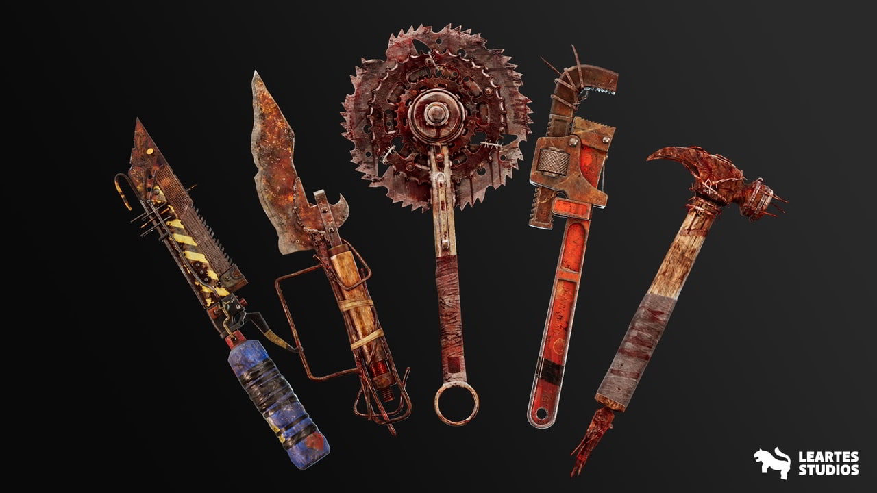 末日近战武器合集 VOL.1 – Post Apocalyptic Melee Weapons VOL.1