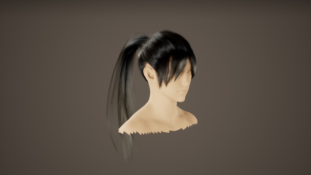 动漫发型资源包 – Anime Hair