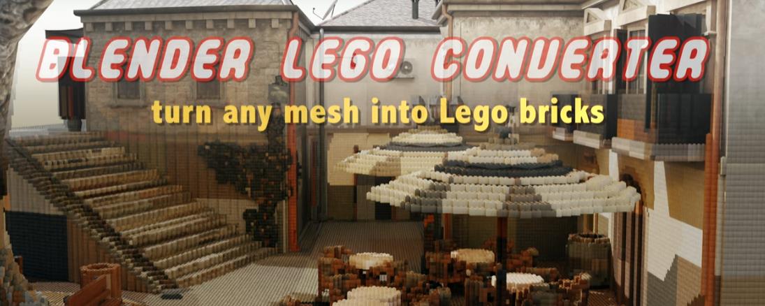 Blender乐高转换器 – Blender Lego Converter