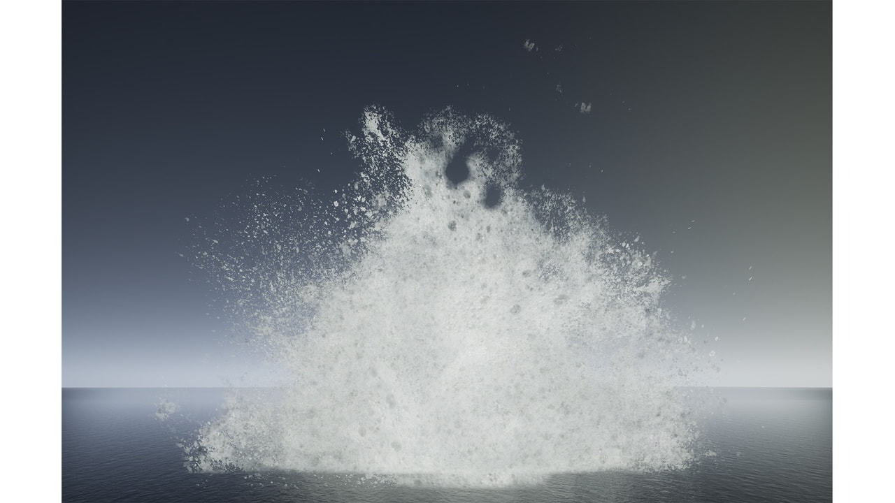 Niagara水花泡沫特效包 – Niagara WaterFoam Splash Pack