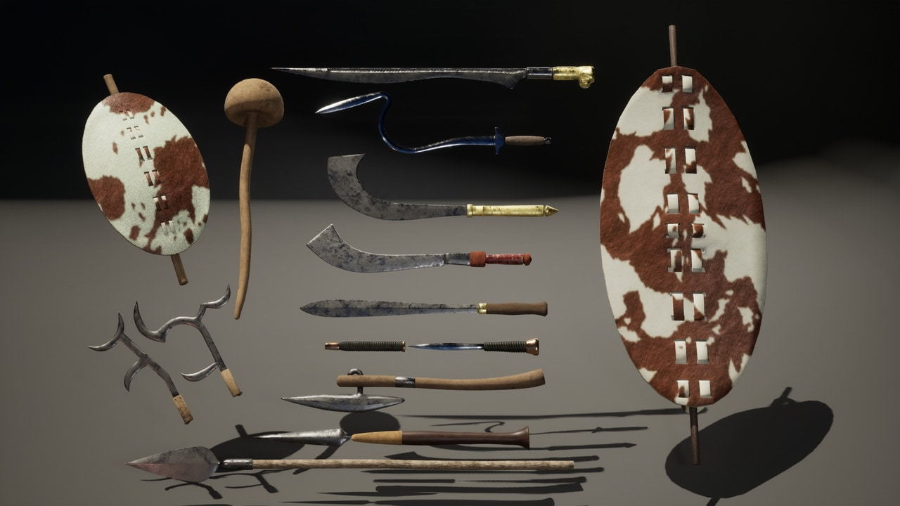 非洲武器资源包 – African Weapon Pack