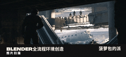 Blender《唯有向前》全流程环境创作/世界渲染大赛入围作品/照片扫描