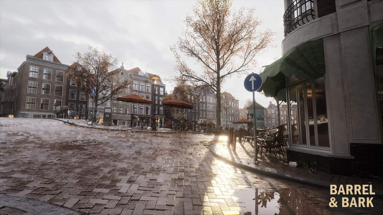 模块化阿姆斯特丹城市街道 – Modular Amsterdam City Street