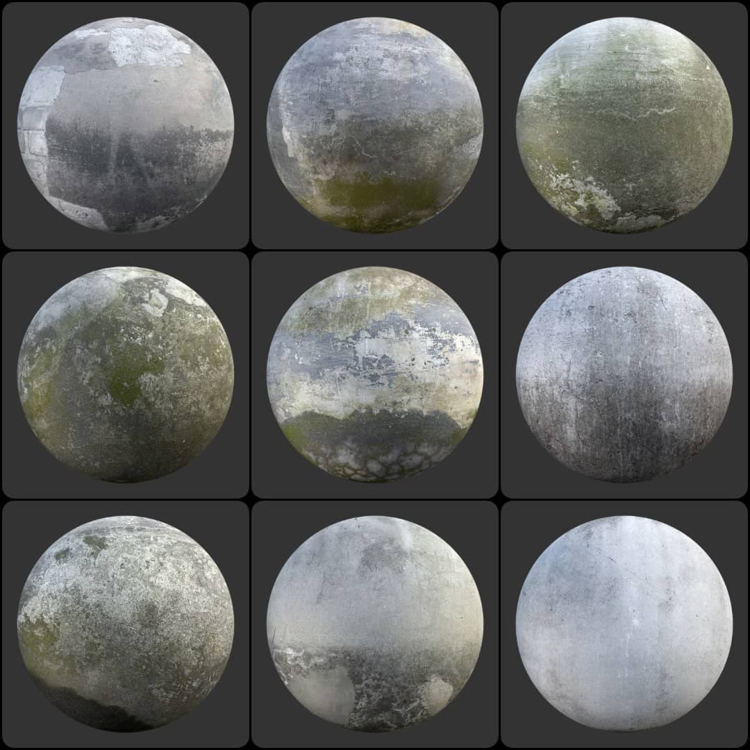 混凝土纹理 – Poliigon – Concrete Textures