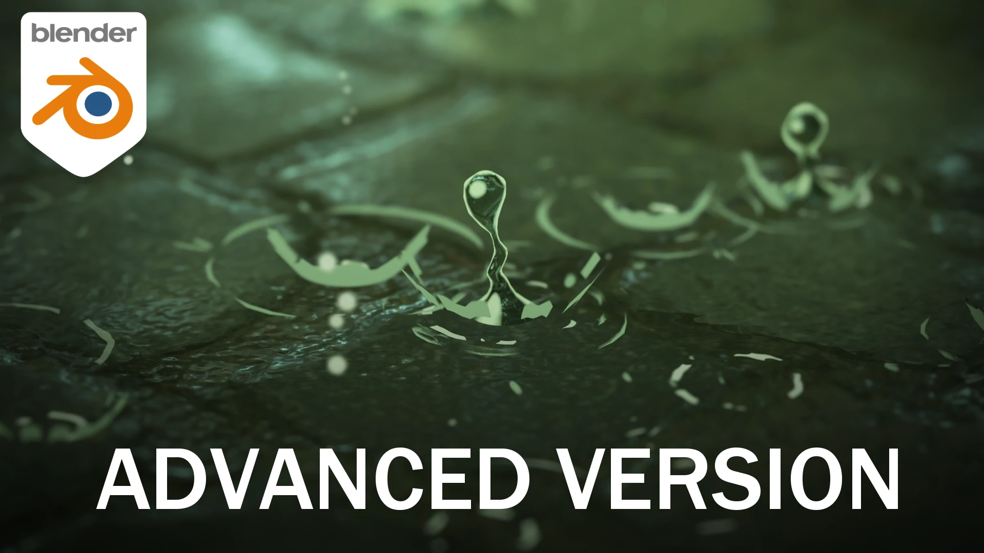 高级雨滴与飞溅效果 – Rain and Splashes ADVANCED