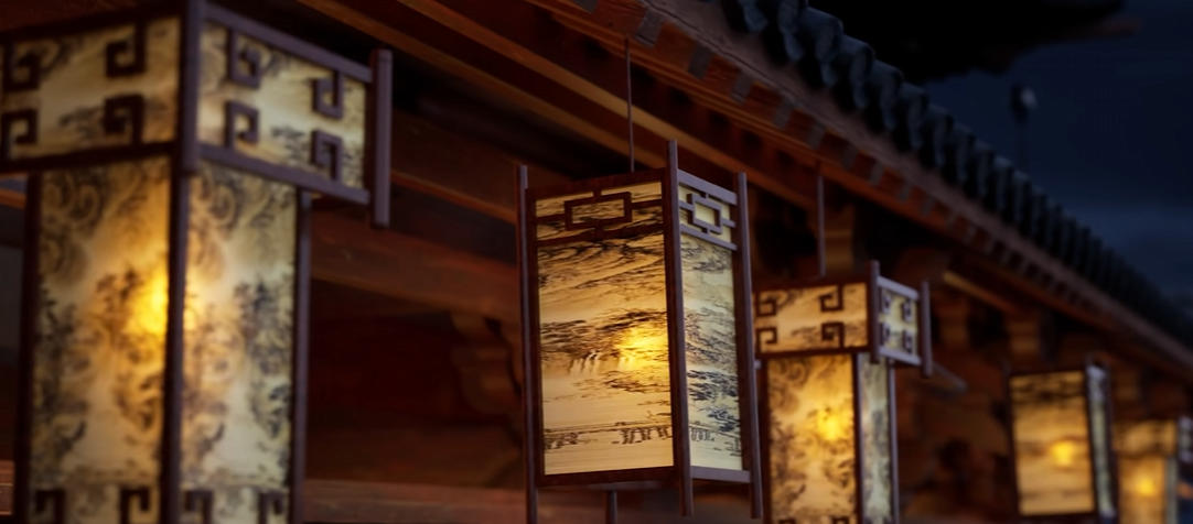 UE5灯笼特效材质 – UE5 Lantern Effect Material